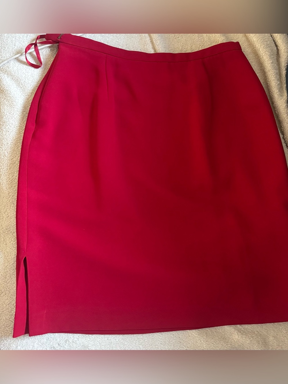 Charter Club Cherry Red Pencil Skirt